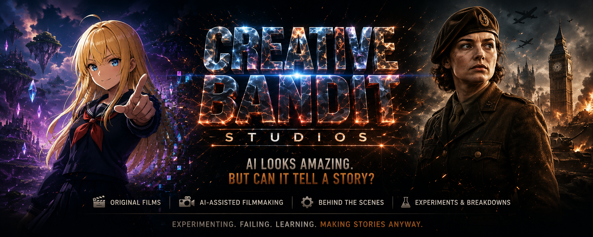 Creative Bandit Studios — AI looks amazing. But can it tell a story?